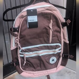 Men's Converse Pink & Brown Two-Tone Backpack